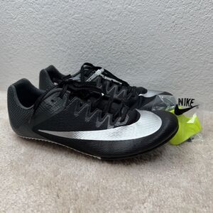 NEW Nike Zoom Rival Sprint Track & Field Spikes Men's 8.5 Black FZ9663-001